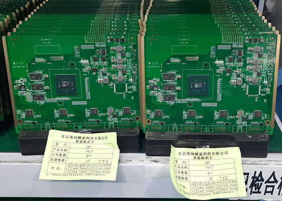 ISO FR4 Çok Katmanlı HDI PCB Kartı, 6 Katmanlı 8 Katmanlı Elektronik PCB Kartı