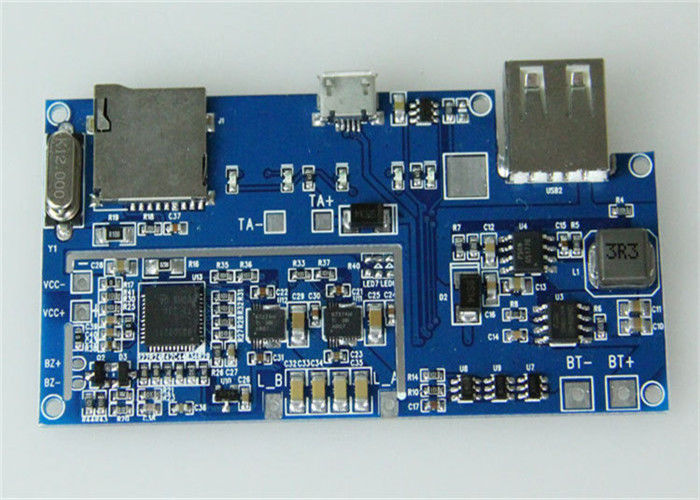 Sürücüsüz için Mavi SMT Çok Katmanlı HDI PCB Meclisi Prototipi