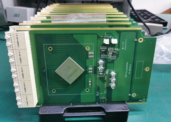 Fr4-Standart Tg 1 30-140c Yüzeye Monte Pcb Düzeneği Yeşil Video İşleme Teknolojisi için